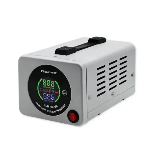 Qoltec Automatic Voltage Stabilizer AVR 500VA