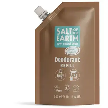Salt-Of-The-Earth Ginger & Jasmine Deodorant Refill - Náplň deodorantu ve spreji 300ml