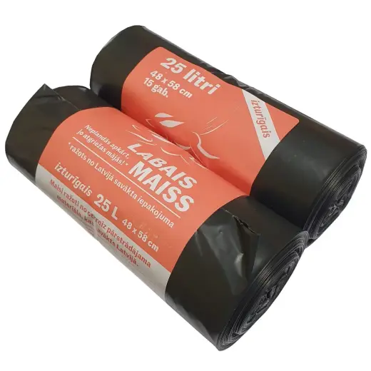 Atkritumu maisi 25L 15gb 30mkr (50)