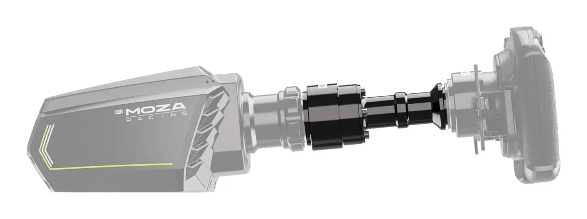 Moza Racing Bracket Wheel Base Extension Rod / RS061 Black