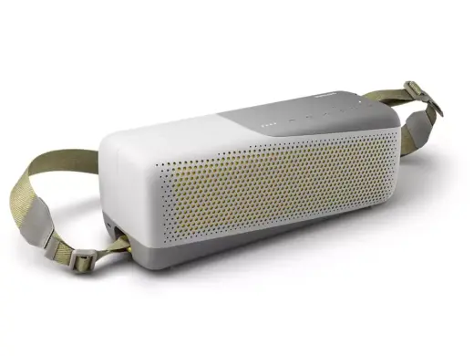 PHILIPS Bluetooth skaļrunis ar iebūvētu  mikrofonu, D71mm,  balts