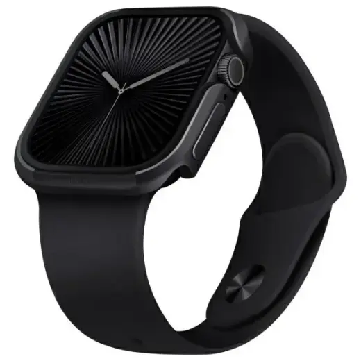 UNIQ Valencia case Apple Watch Series 46mm midnight black