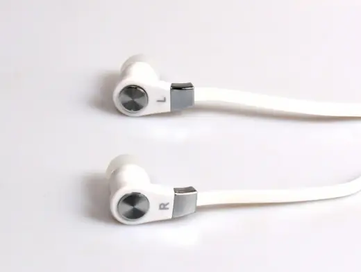 MAGICSOUND DS-2 - STEREO EARPHONES WITH MICROPHONE, WHITE