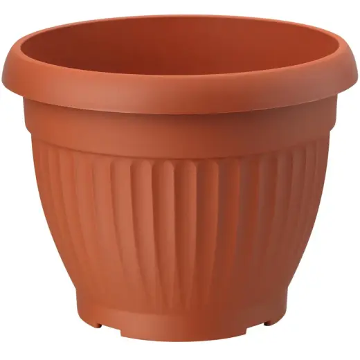 Puķu pods Dona 12 terakota