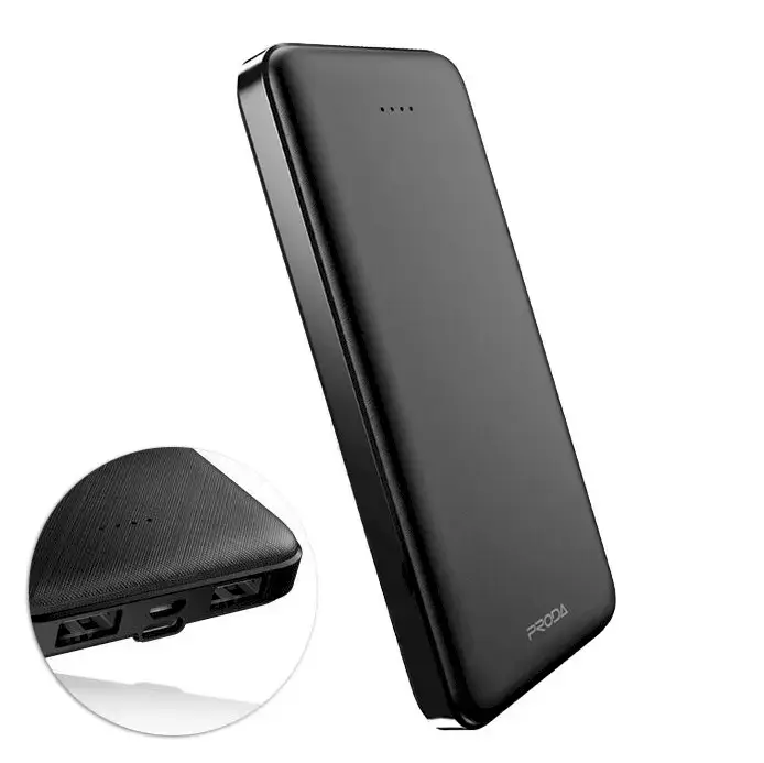 Proda PD-P39 Hujon Series Power Bank Universal Charger for Devices 10000 mAh | 2.1A Black