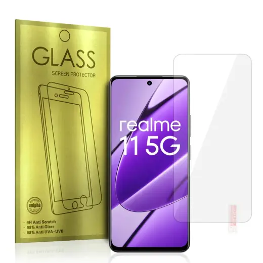 Tempered Glass Gold for REALME 11 5G/11X/OPPO A98/A58 4G/MOTO G POWER 2022