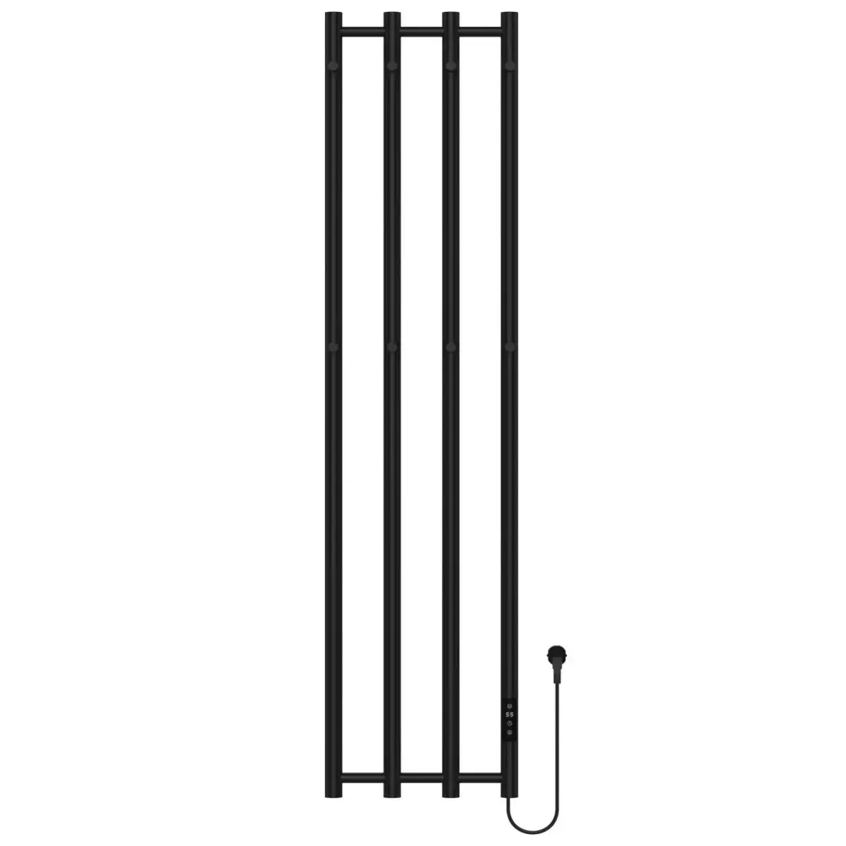 AB Electric towel dryer P4, 346x1405mm, 250W, IPX4, black