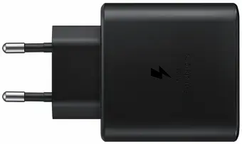 Зарядное устройство Samsung EP-TA845XBEGWW | 45W | PD, QC | USB-C | с кабелем USB-C на USB-C в комплекте | чёрное
