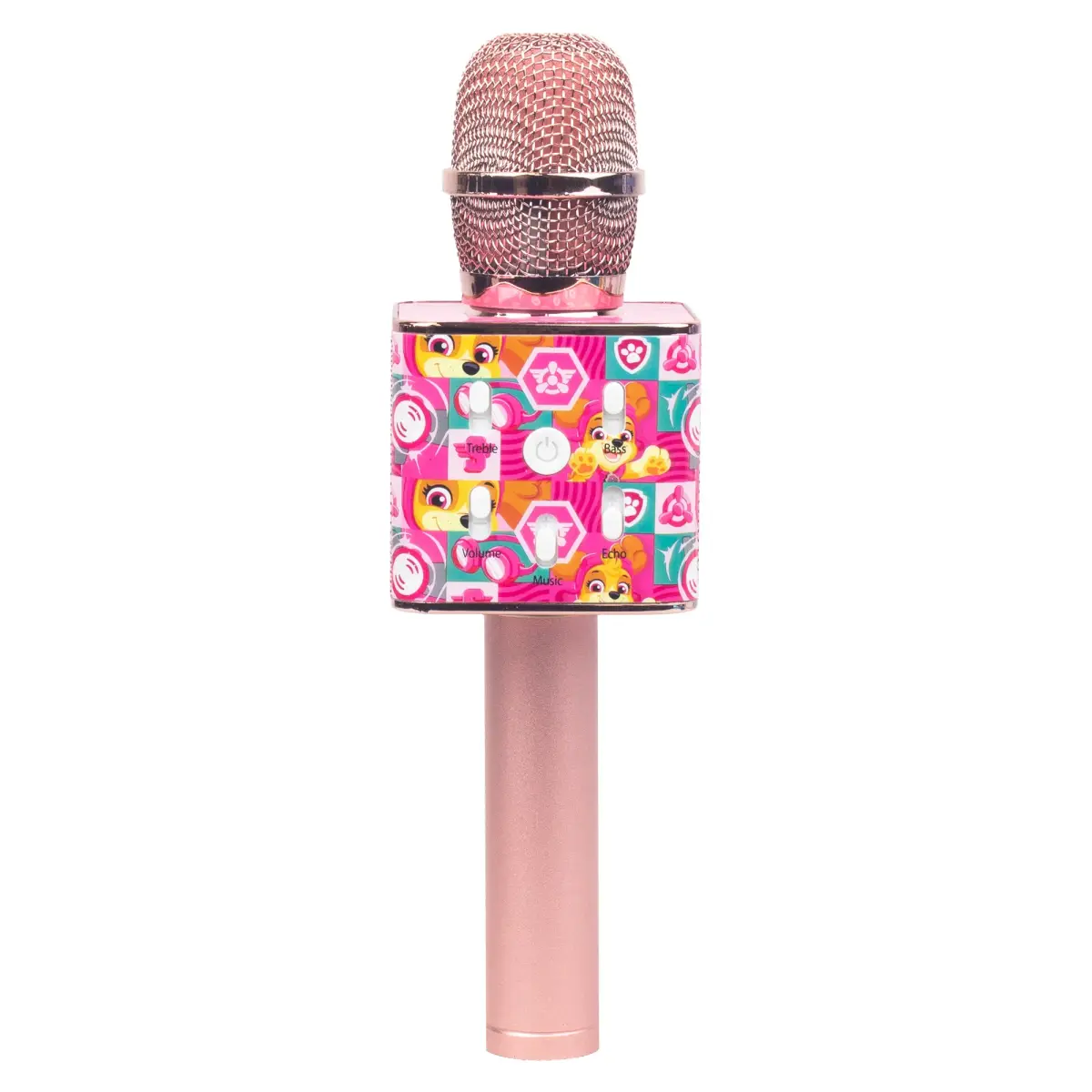 Paw Patrol karaoke microphone pink