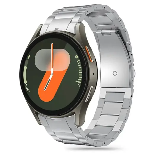 ЗАЩИТНОЕ ПОКРЫТИЕ ИЗ НЕРЖАВЕЮЩЕЙ СТАЛИ ДЛЯ ЧАСОВ SAMSUNG GALAXY WATCH 4 | 5 | 5 PRO | 6 | 7 | FE СЕРЕБРИСТЫЙ