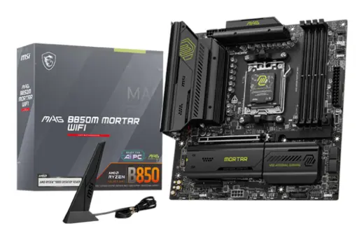 Материнская плата MSI MAG B850M MORTAR WIFI AM5 mATX