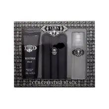 Prestige Black Gift set EDT 90 ml, shower gel 200 ml and aftershave 100 ml
