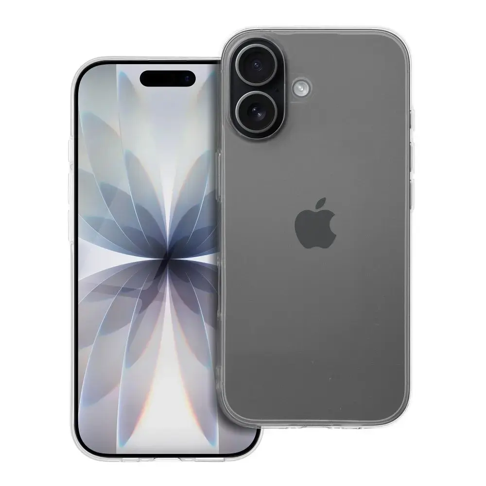 Clear 2 mm maciņš telefonam iPhone 17 caurspīdīgs