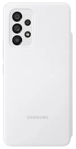 EF-EA536PWE Samsung S-View Case for Galaxy A53 5G White