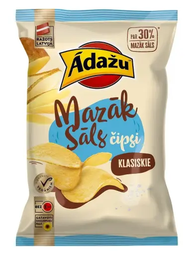 Chips ĀDAŽU Classic, 130g