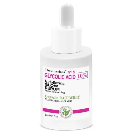 Biovene, The Conscious No.9, Glycolic Acid, Exfoliating, Serum, For Face, 30 ml