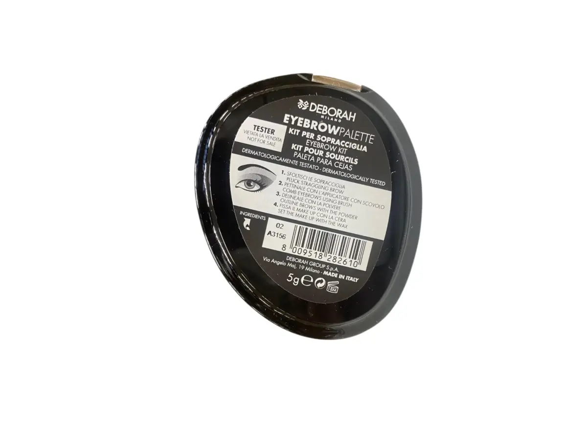 Deborah, Deborah, Eyebrow Palette, 02, Brunette, 5 g *Tester