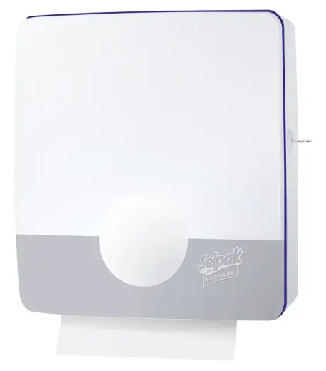 Napkin holder SELPAK Z-Fold, white, pcs
