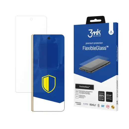 3mk FlexibleGlass™ tempered glass for phone Samsung Galaxy Z Fold4 (Front)