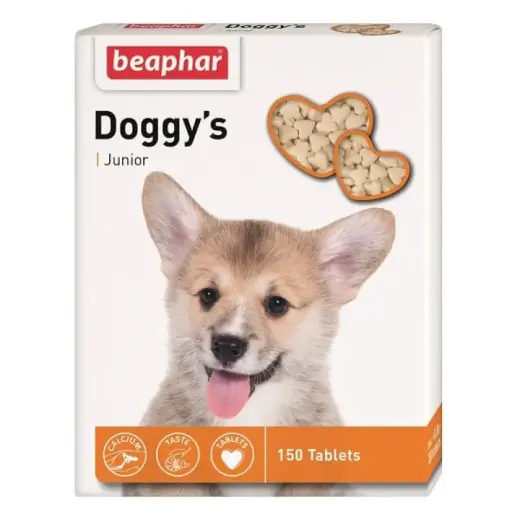 Gardums kucēniem - Beaphar Doggy's Junior, 150 tabl.