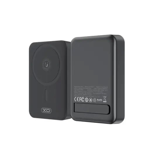 Внешний аккумулятор (powerbank) XO PR231 | 10 000 мА·ч | 20 Вт | MagSafe | чёрный