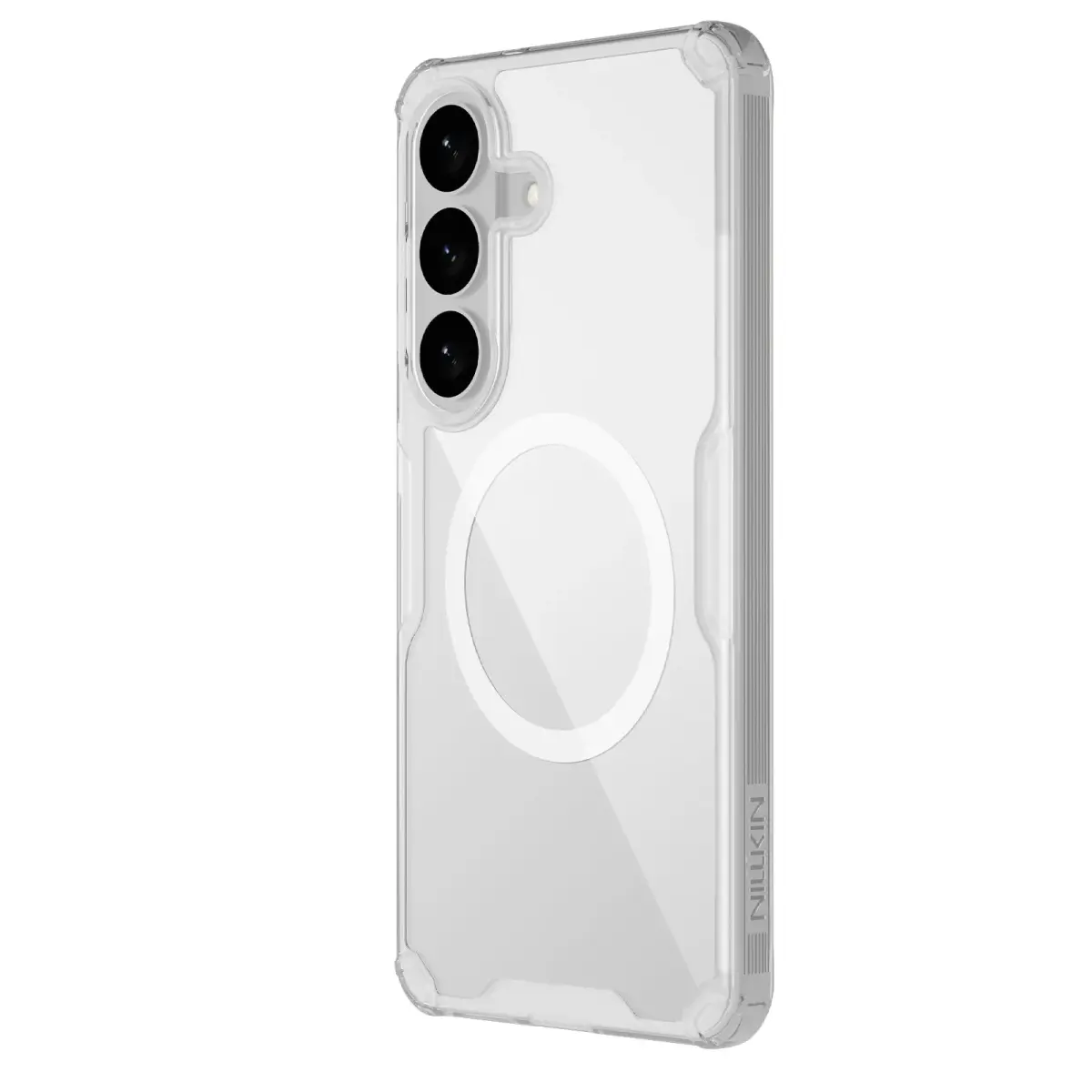 Nillkin Nature TPU PRO Magnetic maciņš ar MagSafe atbalstu telefonam Samsung Galaxy S26+ caurspīdīgs