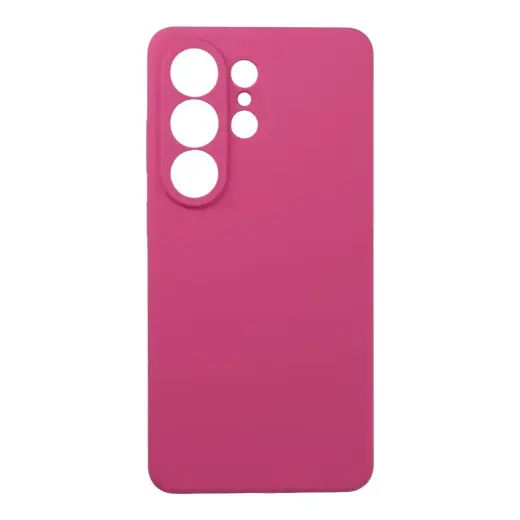 Silicone 2mm telefono dėklas Samsung Galaxy S26 Ultra (S948) rožinis
