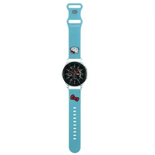 Hello Kitty universaalne nutikella rihm (22 mm) jaoks | silikoonist | sinine