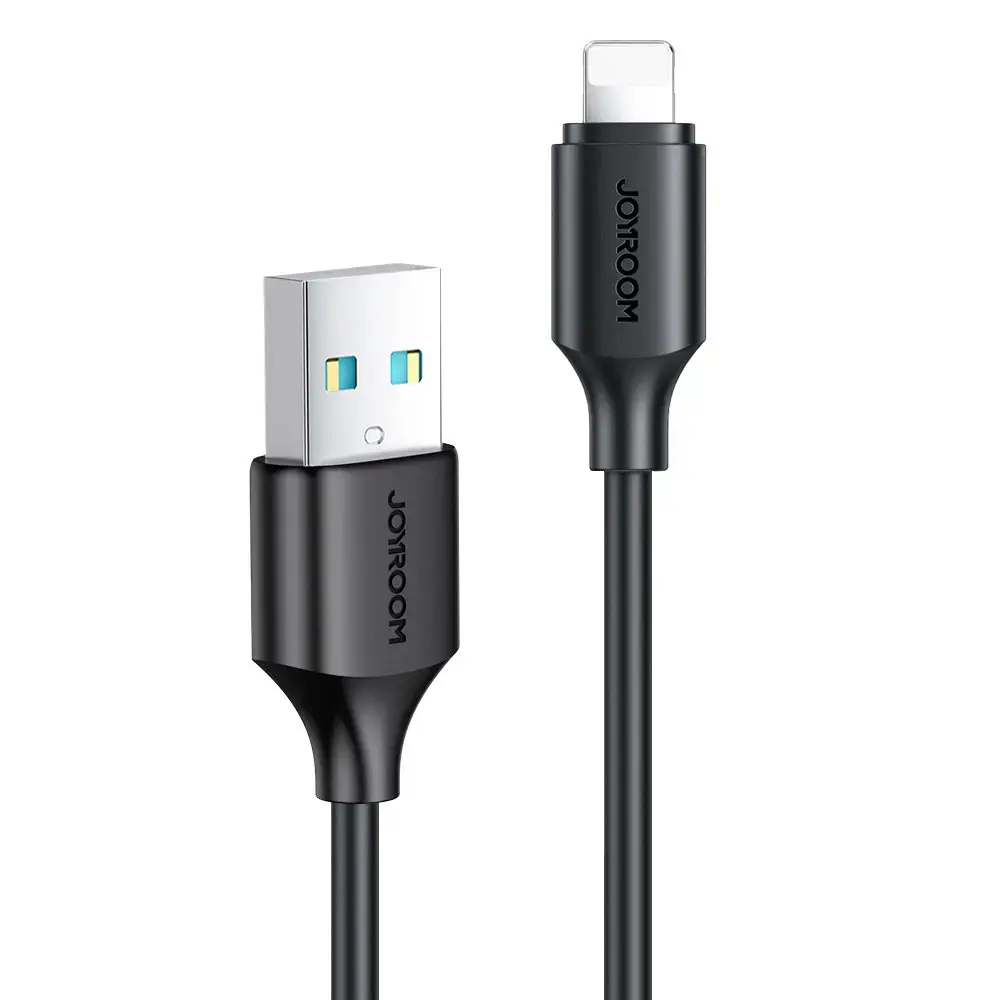 Joyroom S-UL012A9 datu pārraides un uzlādes vads | USB-A uz Lightning | 12W | 0.25m | melns
