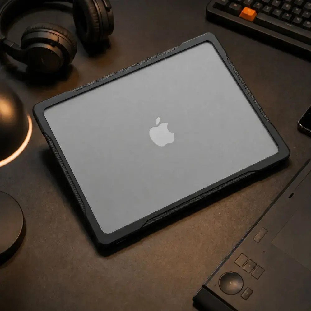 TECH-PROTECT VELAR MACBOOK PRO 16 M1-M5 / M5 PRO / M5 PRO MAX 2021-2026 BLACK/MATTE CLEAR