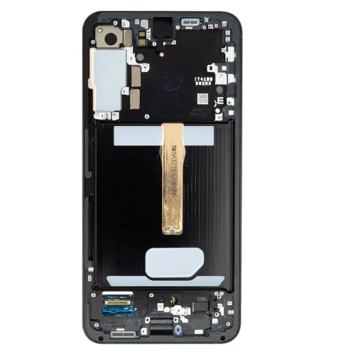 LCD display + Touch Unit + Front Cover Samsung S906B Galaxy S22+ Grey (Service Pack)