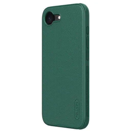 Nillkin Super Frosted PRO чехол для телефона для iPhone 16e темно-зеленый