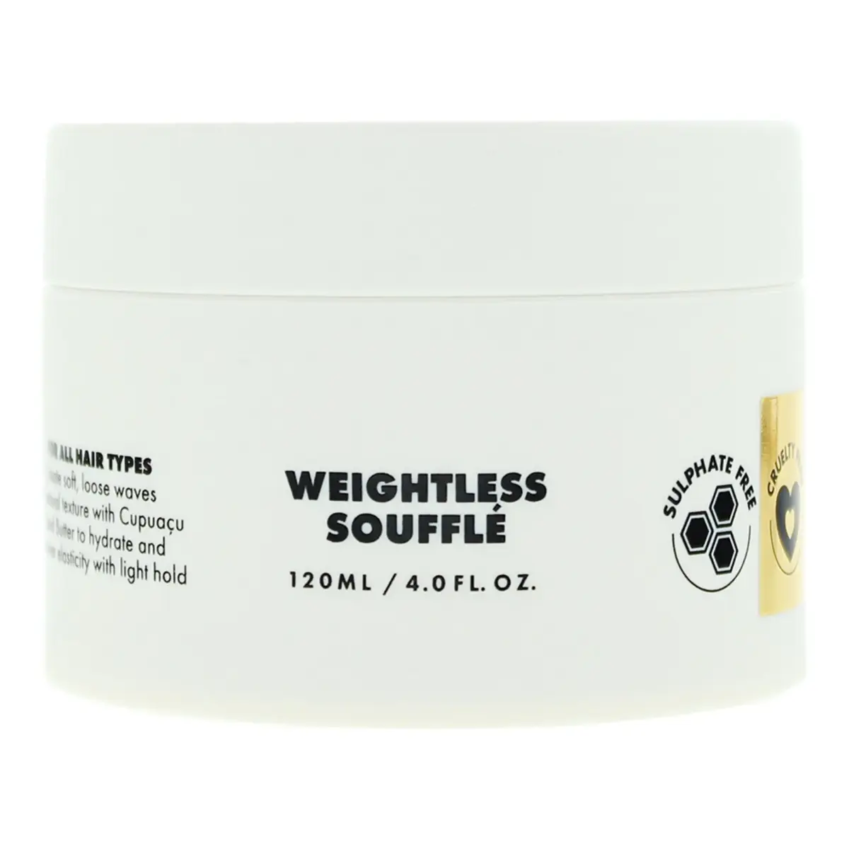 Label.M, Weightless Souffle, Hair Styling Cream, 120 ml