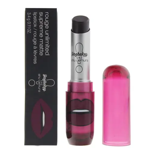 Shu Uemura, Rouge Unlimited, Cream Lipstick, Grape Jam, 3.4 g
