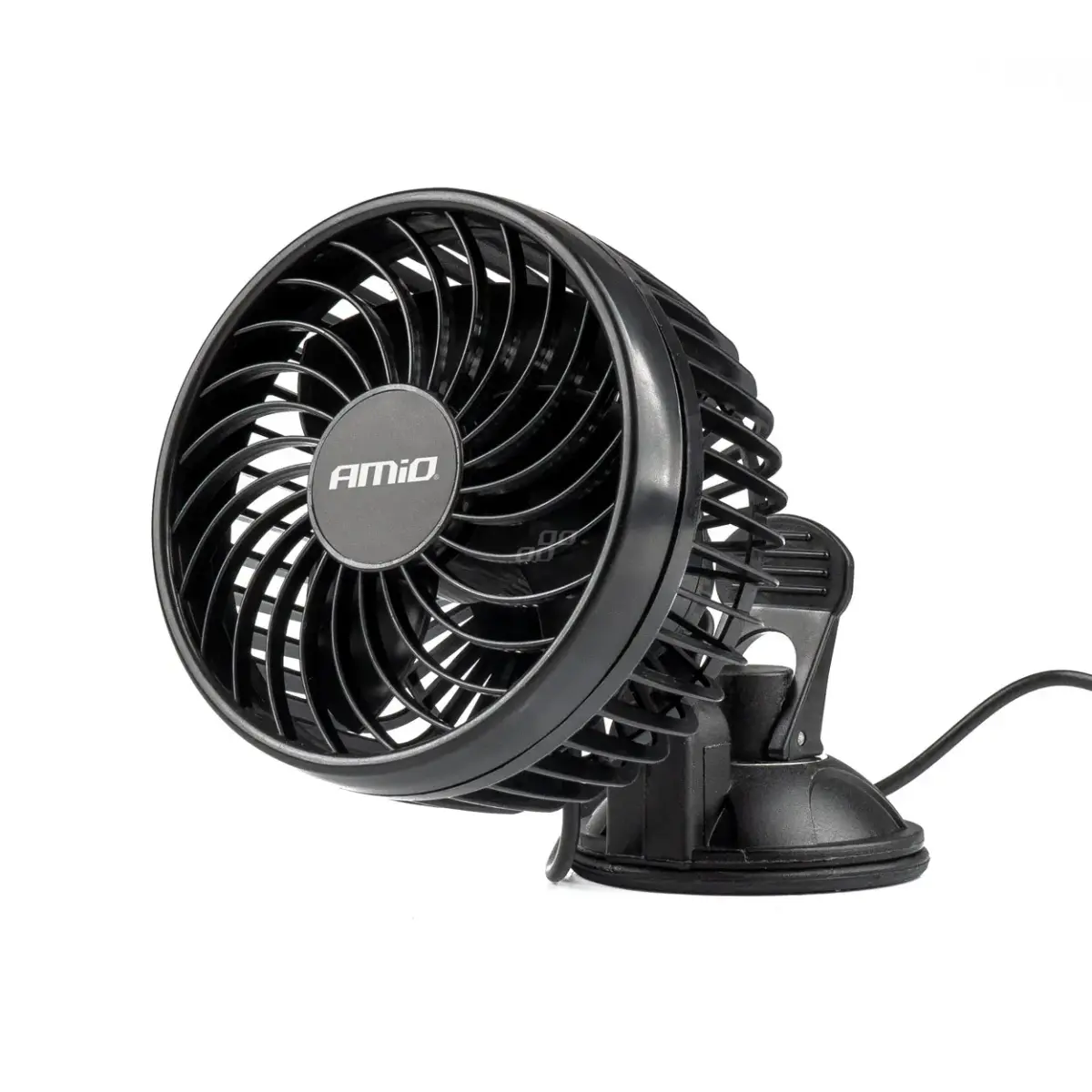 Car fan with suction cup 4,5" 24V