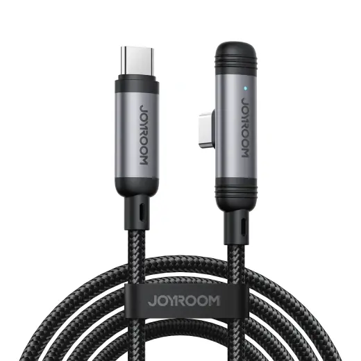 Joyroom S-A56 EnjoyX Series datu pārraides un uzlādes vads | USB-C uz USB-C | 60W | 1.2m | melns