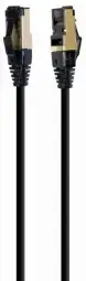 Kabelis Gembird S|FTP Cat. 8 LSZH Patch Cord Black 5 m