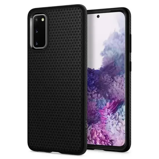 Spigen Liquid Air vāciņš Samsung Galaxy S20 melns