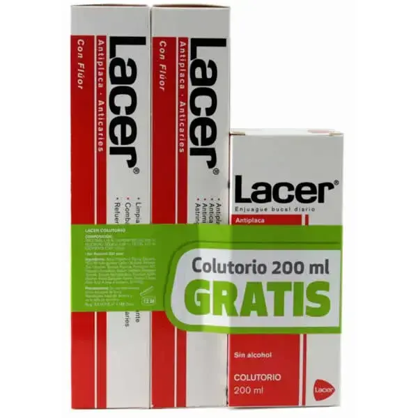LACER Duplo Anti-plaque and Anti-cavity Toothpaste