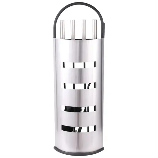 Fireplace accessory set K087-XB, 5 tools, black