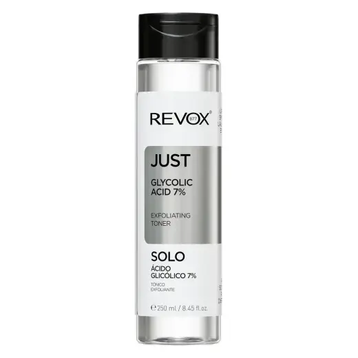 Revox B77, Just, Glycolic Acid 7%, Exfoliating Toner, 250 ml