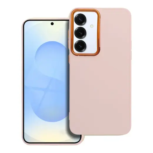 FRAME telefono dėklas Samsung Galaxy S25+ (S936) rožinis