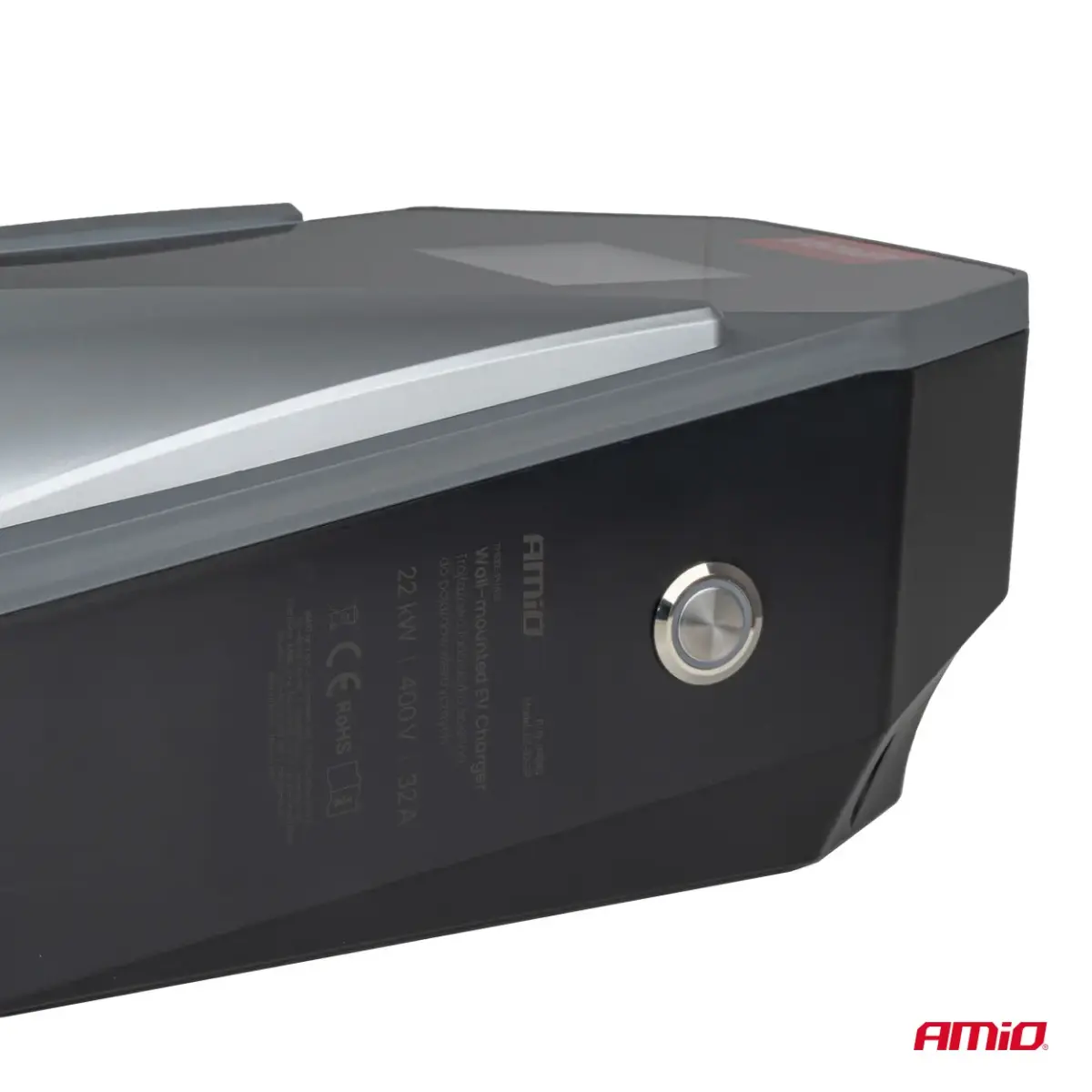 Wall-mounted EV Charger three-phase 22kW 32A 400V AMIO-04843
