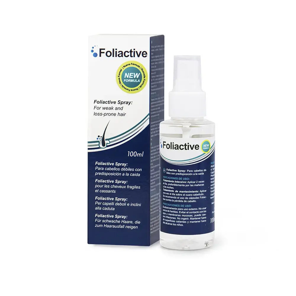 500 Cosmetics, Foliactive, Hair Spray Treatment, Anti-Hair Loss, 100 ml