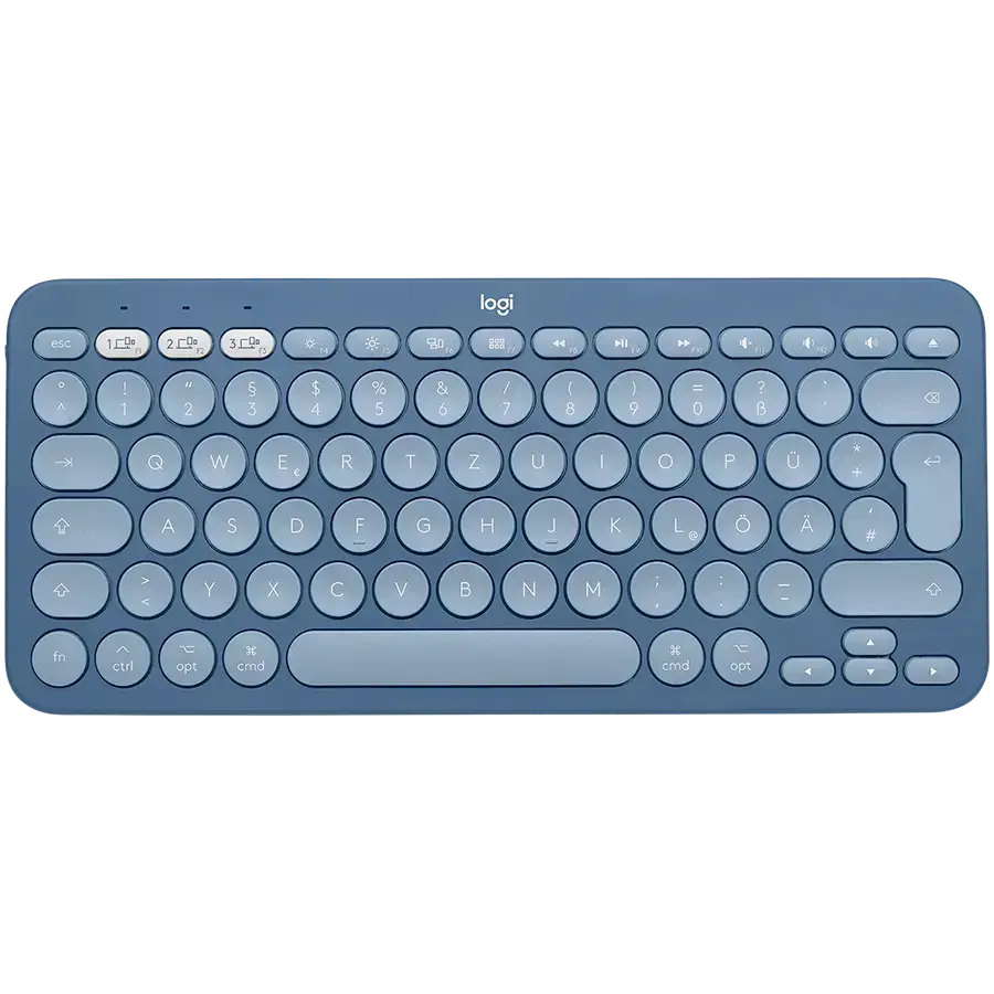 LOGITECH K380 for MAC Multi-Device Bluetooth Keyboard - BLUEBERRY - US INT'L