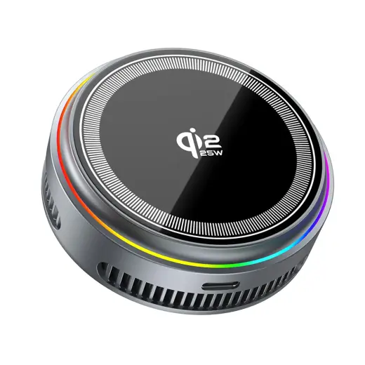 XO CX043 wireless charger | Qi 2.2 | MagSafe compatible | 25W | gray