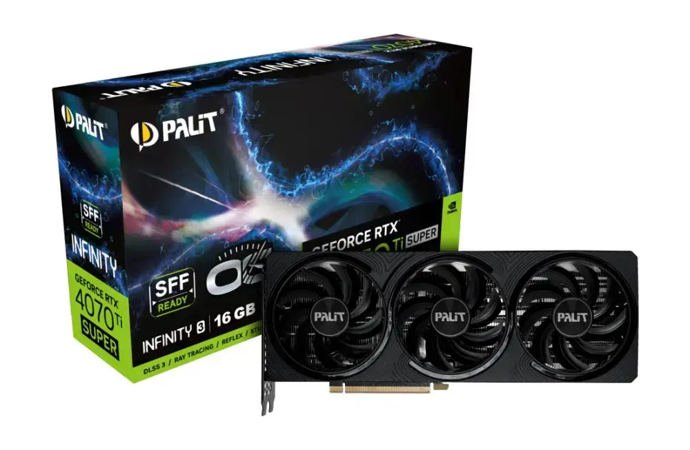 Palit GeForce RTX 4070 Ti SUPER Infinity 3 OC 16GB GDDR6X (NED47TSS19T2-1043S)