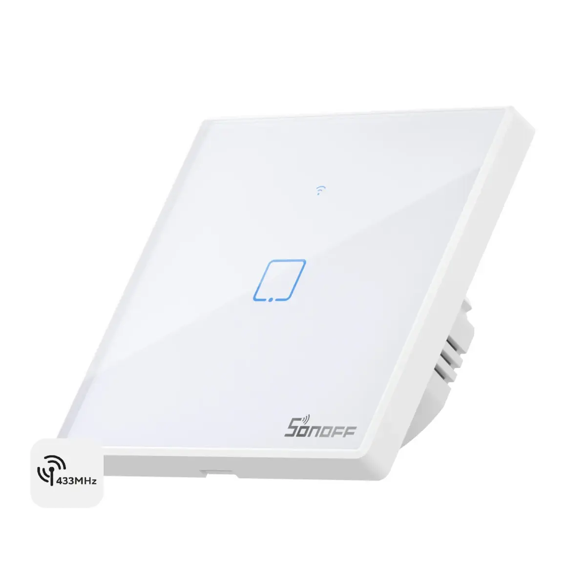 Išmanusis Wi-Fi sieninis jungiklis Sonoff T2EU1C