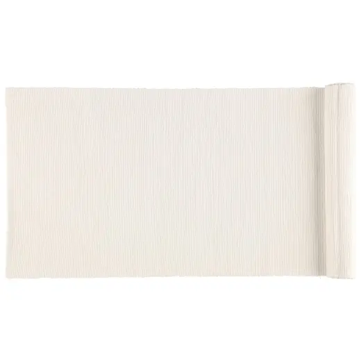 Galda celiņš Solid 35x140cm, balts