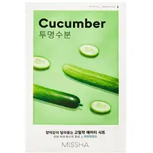Airy Fit Sheet Mask Cucumber - A hydrating and revitalizing sheet mask for dry skin.